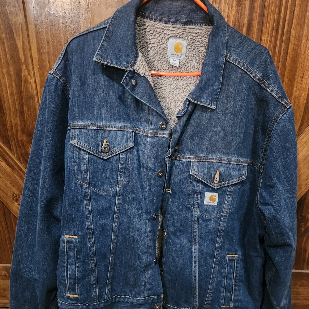 Carhart Denim Trucker Jacket